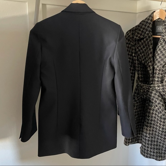 ZARA NAVY BLAZER - Picture 13 of 16